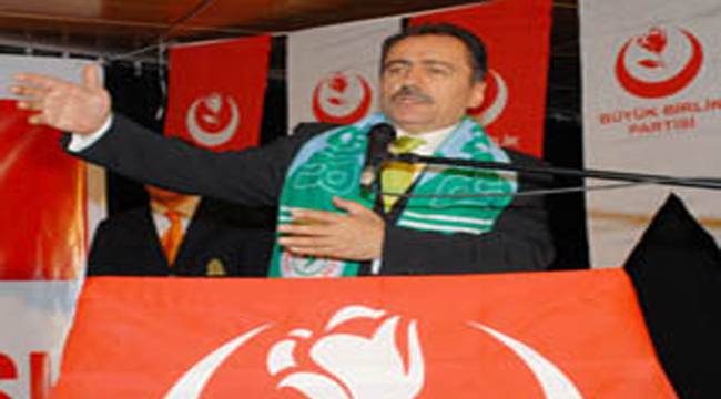 BBP GENEL BAŞKANI YAZICIOĞLU RİZE'DE