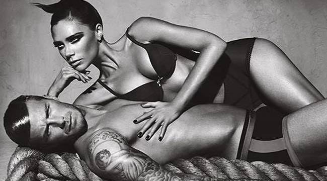 BECKHAM ÇİFTİ YENİDEN SOYUNDU