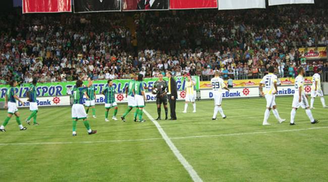 ÇAYKUR RİZESPOR: 1 - FENERBAHÇE: 2