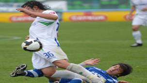 ÇAYKUR RİZESPOR MERSİN İDMAN YURDU İLE BERABERE KALDI