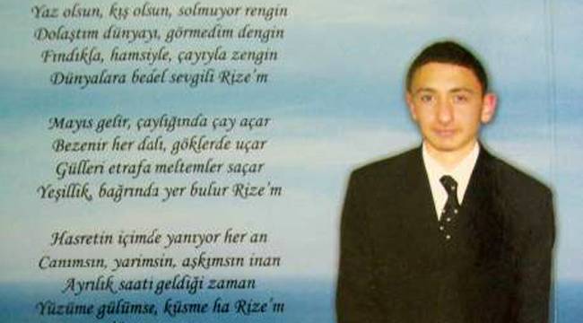 EN GENÇ RİZE SEVDALISI İLK SİFTAHI YAPTI