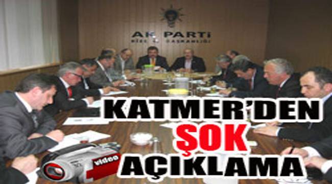 KATMER: AK PARTİ'DE DELEGEYE İTİBAR EDİLMEZ