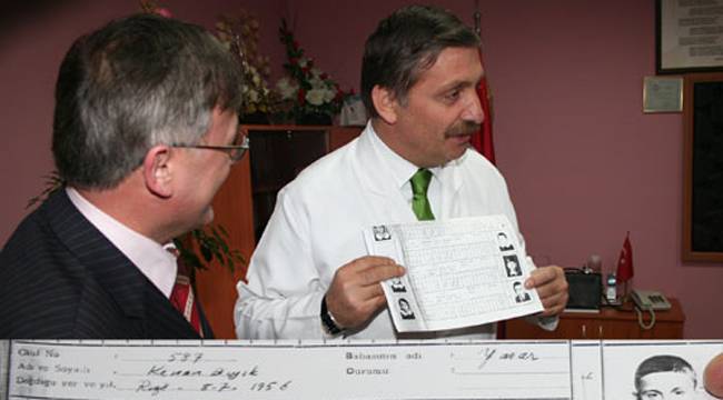 KENAN BIYIK, OKUDUĞU İLKOKUL'DA