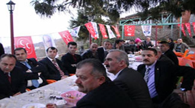 MHP'DEN ADAY TANITIM KAHVALTISI