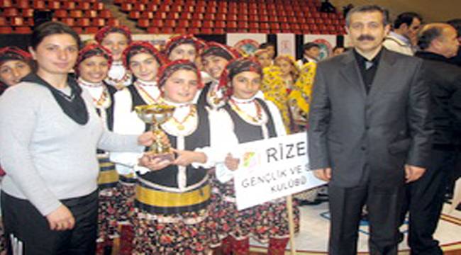 RİZE GENÇLİK VE SPOR EKİBİ ŞAMPİYON OLDU