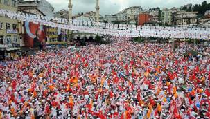 BAŞBAKAN ERDOĞAN'DAN RİZE MİTİNGİ