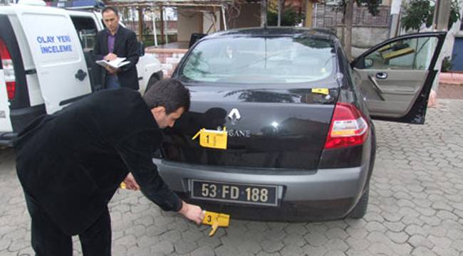 FINDIKLI BELEDİYE BAŞKANININ ARACI KURŞUNLANDI