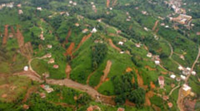 GÜNDOĞDU'DA HEYELAN 9 YERDEN GELDİ / VİDEO