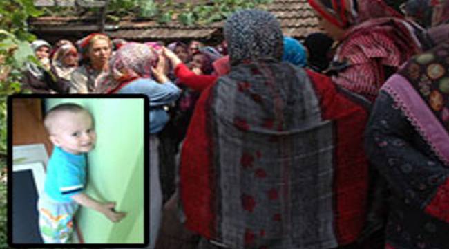 RİZE'DE 11. KATTAN DÜŞEN BEBEK DEFNEDİLDİ / VİDEO