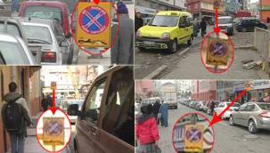 RİZE'DE ARAÇLAR KALDIRIMDA, YAYALAR İSE CADDEDE!