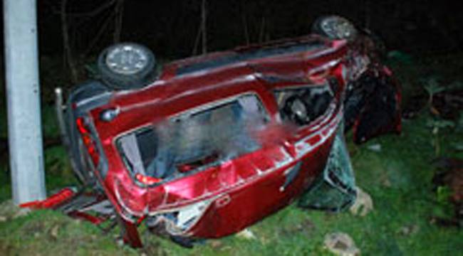 RİZE'DE TRAFİK KAZASI: 5 YARALI