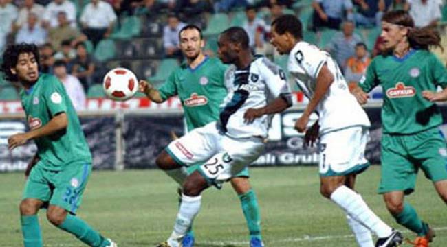 DENİZLİSPOR: 1 - ÇAYKUR RİZESPOR: 1