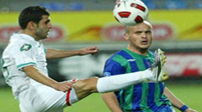 ÇAYKUR RİZESPOR: 1 - DİYARBAKIRSPOR: 0