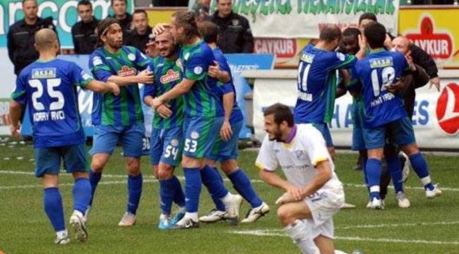 İŞTE ÇAYKUR RİZESPOR - ORDUSPOR MAÇ ÖZETİ