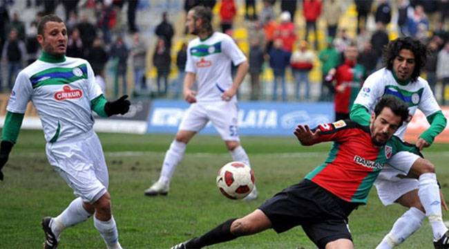 KARŞIYAKA: 1 - ÇAYKUR RİZESPOR: 0