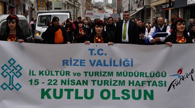 TURİZM HAFTASI RİZE'DE SÖNÜK GEÇTİ