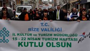 TURİZM HAFTASI RİZE'DE SÖNÜK GEÇTİ