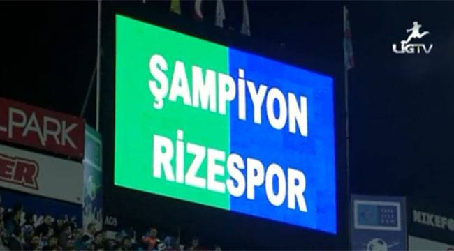 TRABZONSPOR'DAN ÇAYKUR RİZESPOR'A JEST