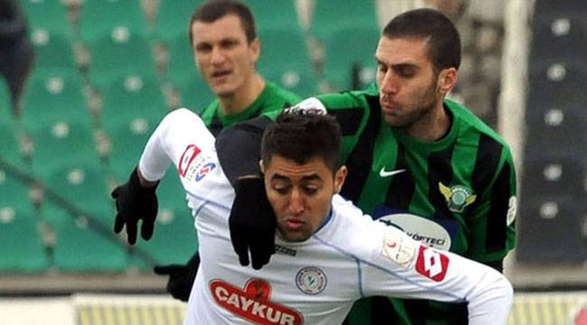 Akhisar Belediyespor - Çaykur Rizespor maç özeti