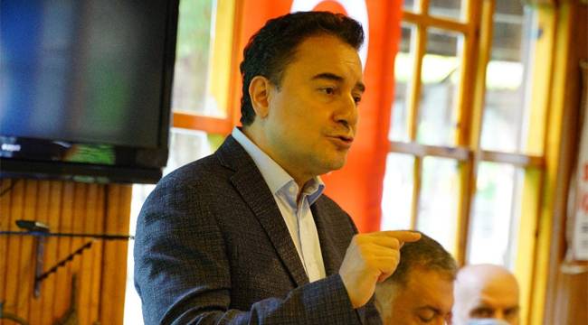 DEVA Partisi Genel Başkanı Ali Babacan Rize'de