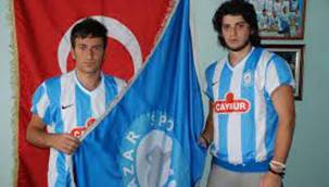 Ferdi Bekiroğlu ve Erdinç Çepoğlu Pazarspor'da