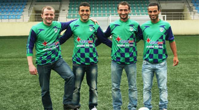 Güneysuspor'da 4 imza birden