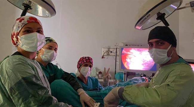 Kaçkar Devlet Hastanesi'nde başarılı operasyon