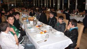 Rize Belediyespor'un şampiyonlarına kutlama