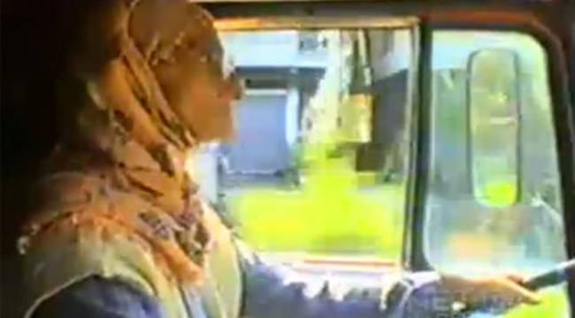 Rize'de 72 yaşındaki kamyon şöförü Hediye Nine