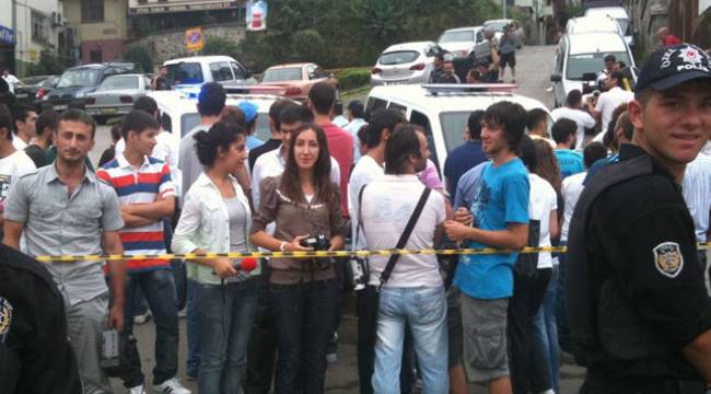 'Yangın Var' filminin Rize çekimlerine otomobil engeli