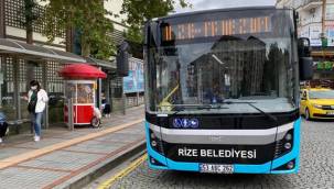 Rize-Trabzon Belediye Otobüsü seferleri başladı