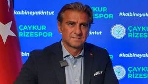 Rizespor'u güzel günlere ulaştırmayı hedefliyoruz
