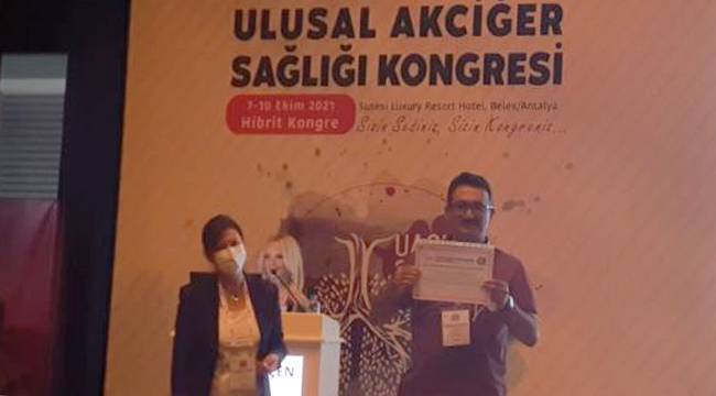 RTEÜ Öğretim Üyesine Makale Ödülü