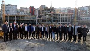 Başkan Metin Meclis Üyeleriyle yatırımları inceledi