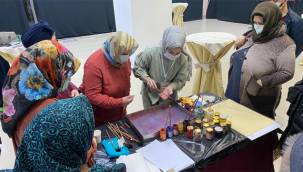Rize'de hastalar ile sanatkarlar bir araya geldi