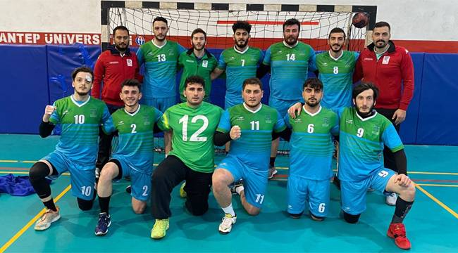 RTEÜ Hentbolda üniversiteler arasında ikinci oldu