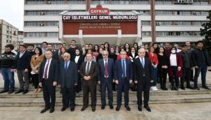 Çaykur'un aldığı 53 aday memur eğitimlere başladı