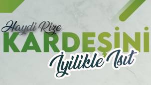 Rize'den Suriye'ye yardım eli