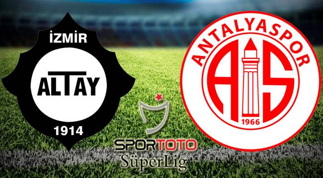 Altay - Antalyaspor maçı Canlı izle