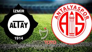 Altay - Antalyaspor maçı Canlı izle