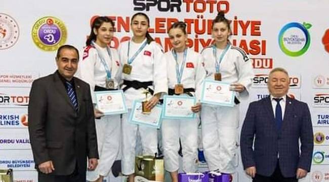 Çaykur Rizesporlu Judocular Türkiye 3.'sü oldu