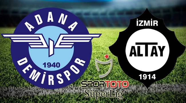 Adana Demirspor - Altay maçı Canlı izle
