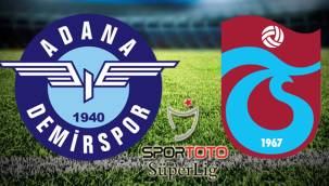 Adana Demirspor - Trabzonspor maçı Canlı izle