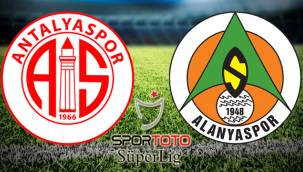 Alanyaspor - Antalyaspor maçı Canlı izle