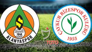 Alanyaspor - Çaykur Rizespor maçı Canlı izle
