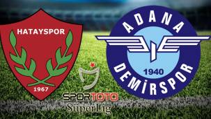 Hatayspor - Adana Demirspor maçı Canlı izle