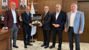 Öz Gıda-İş'ten Rize Emniyeti'ne 177. Yıl ziyareti