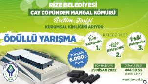 Rize Belediyesi'nden para ödüllü logo yarışması