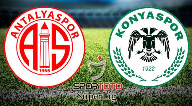 Antalyaspor - Konyaspor maçı Canlı izle