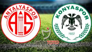 Antalyaspor - Konyaspor maçı Canlı izle